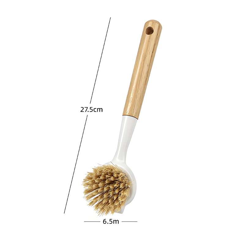 Wooden Handle Gentle Cleaning Pot Brush