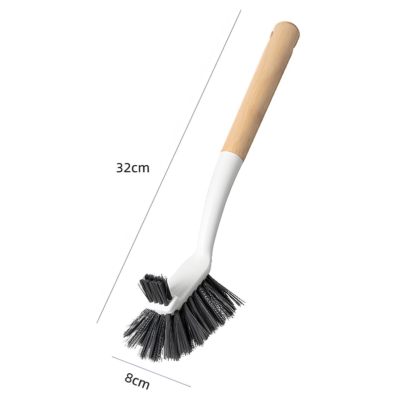 Wood Handle Bristle Cleaning Brush