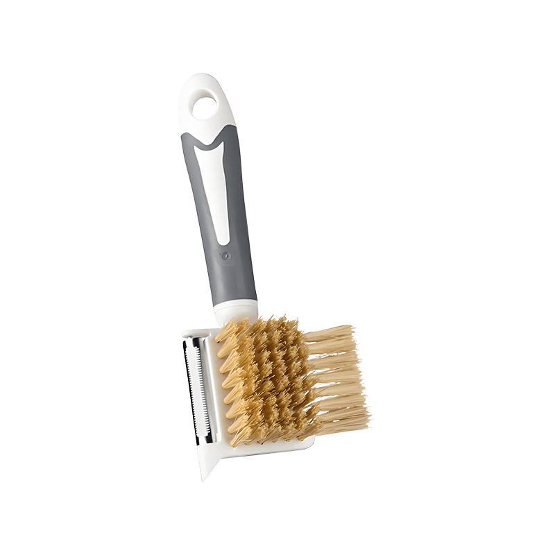 Plastic Handle Peeler Fruit and Vegetable Brush