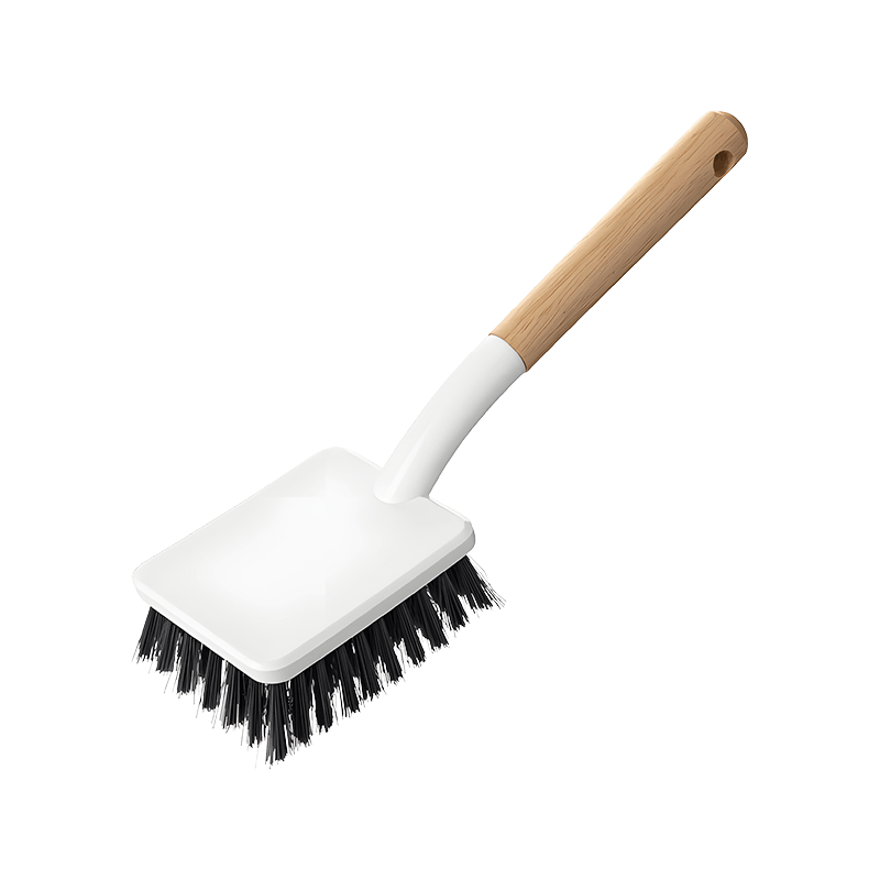 Wood Handle Bristle Cleaning Brush