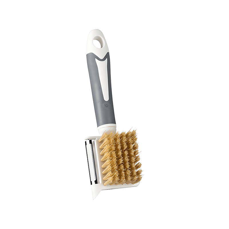 Plastic Handle Peeler Fruit and Vegetable Brush