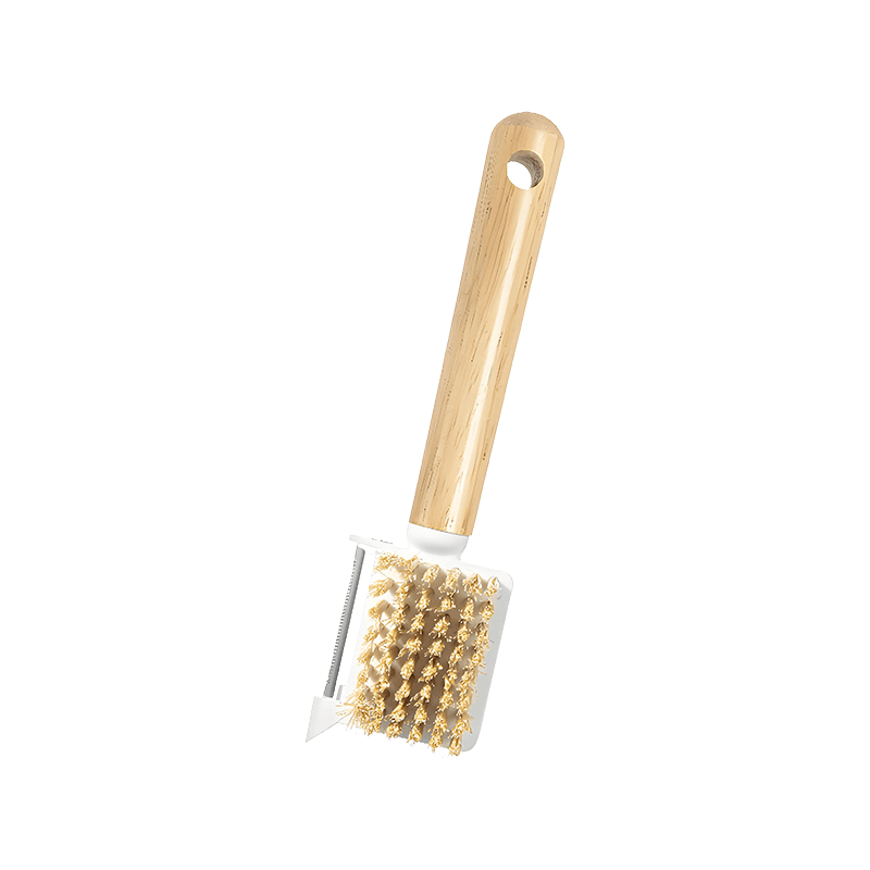 Wooden Handle Peeler Fruit and Vegetable Brush
