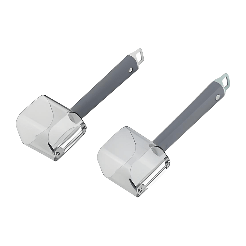 Plastic Handle Stainless Steel Blade Storage Peeler