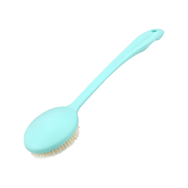 Plastic Handle Soft Bristle Bath Brush