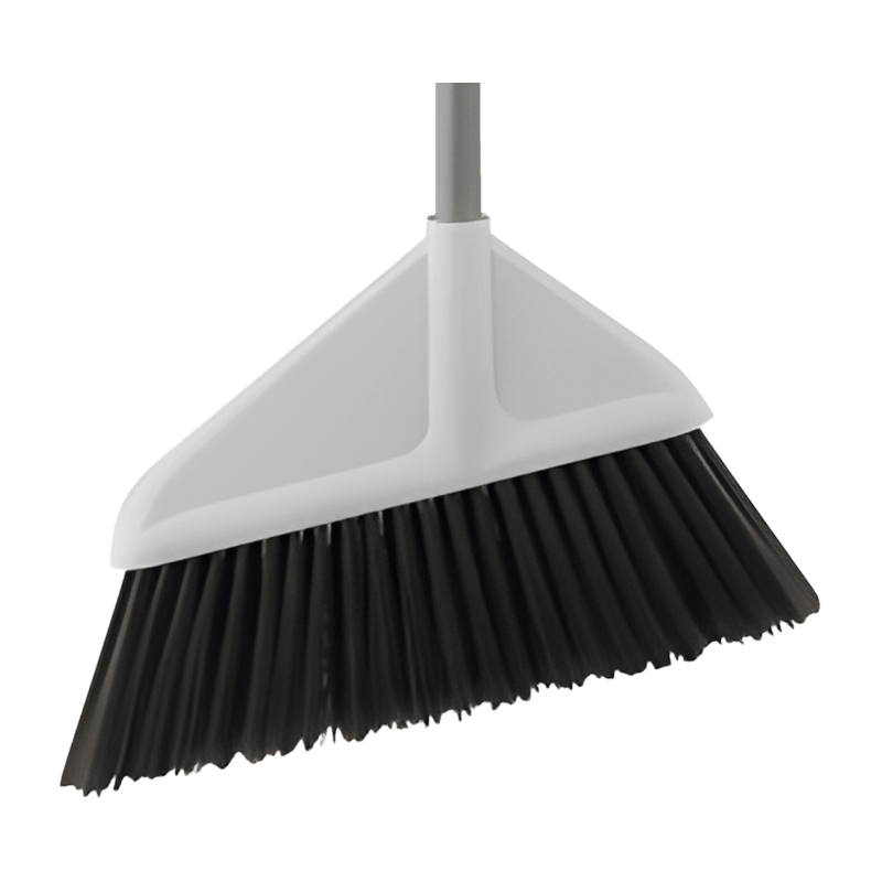 Stainless Steel Handle Durable Floor Broom