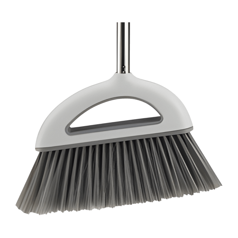 Stainless Steel Handle Durable Floor Broom