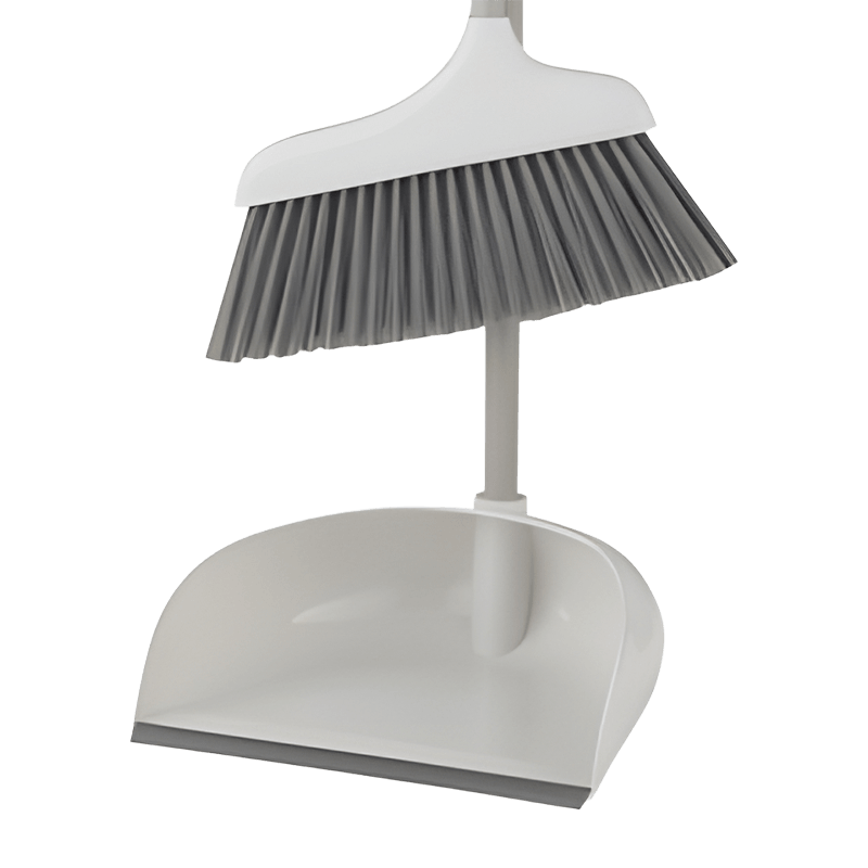 Iron Handle Household Dustpan Cleaning Broom Set