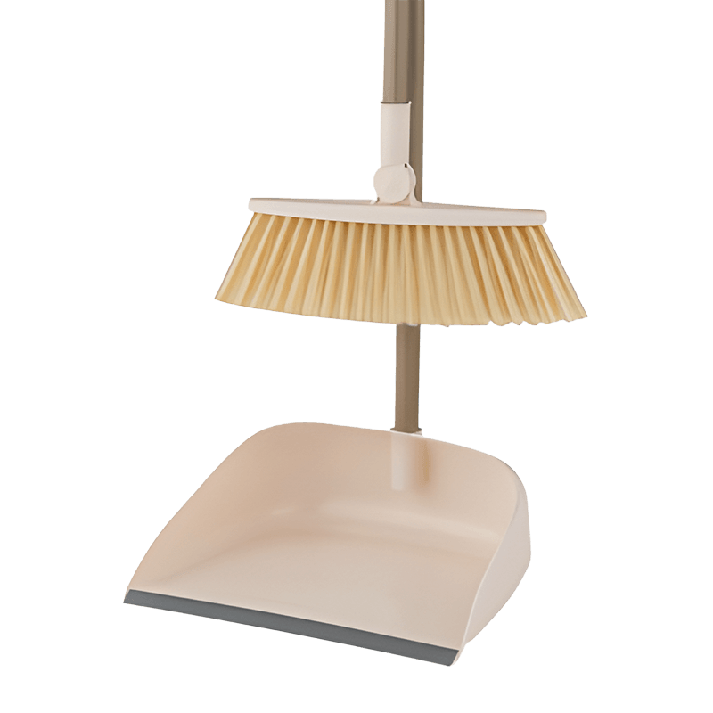 Iron Handle Household Dustpan Cleaning Broom Set