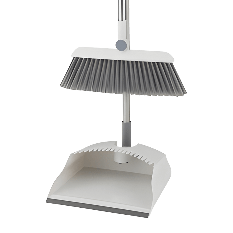 Foldable Dustpan Space Saving Cleaning Broom Set