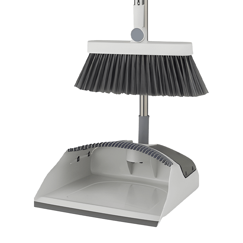 Foldable Dustpan Space Saving Cleaning Broom Set