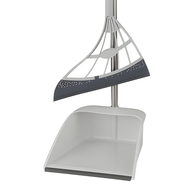 Silicone Rubber Water Removal Dustpan Broom Set