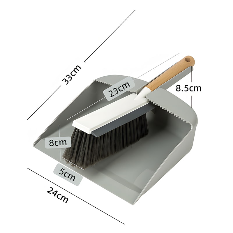 Lightweight Daily Cleaning Dust Pan Brush Set