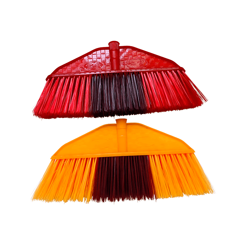Transparent Bristle Dust Collection Broom Head
