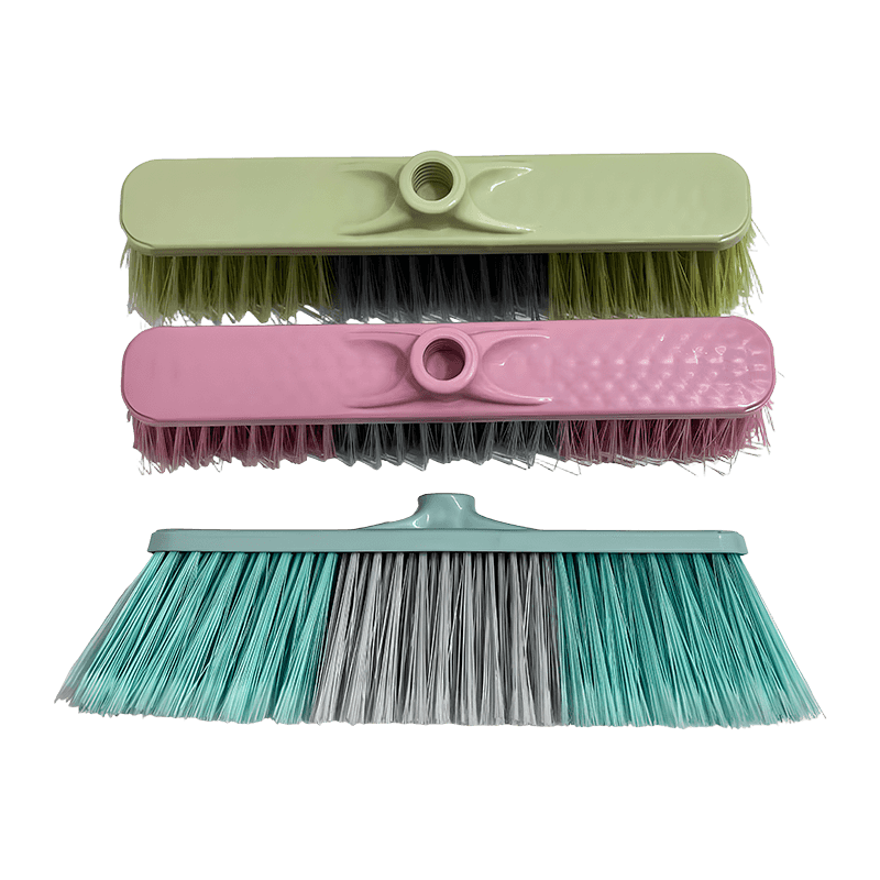 Split Tip Bristle Fine Dust Cleaning Broom Head