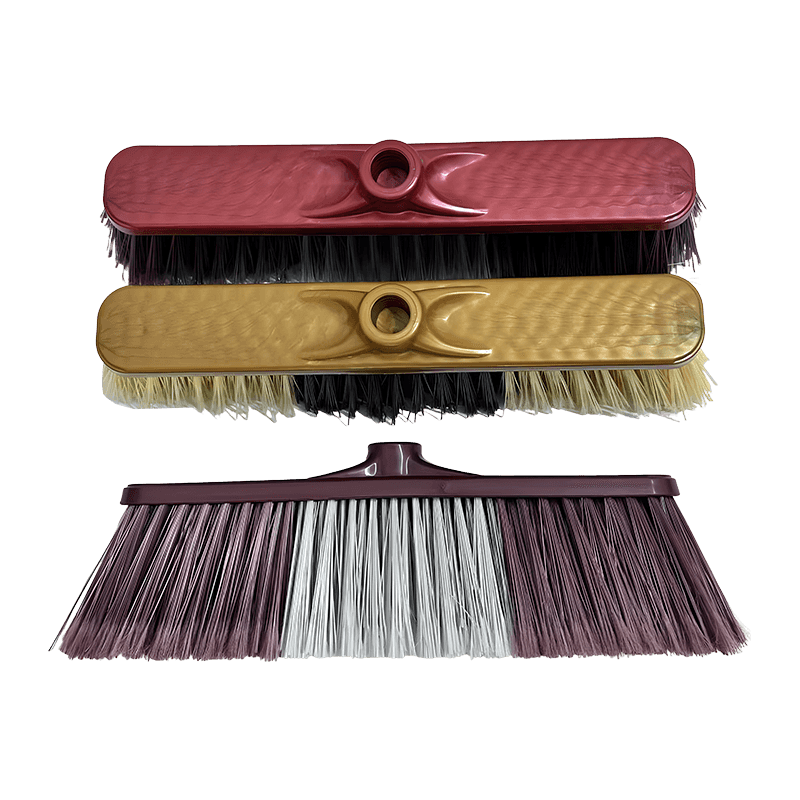 Split Tip Bristle Fine Dust Cleaning Broom Head