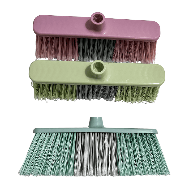 Split Tip Bristle Fine Dust Cleaning Broom Head