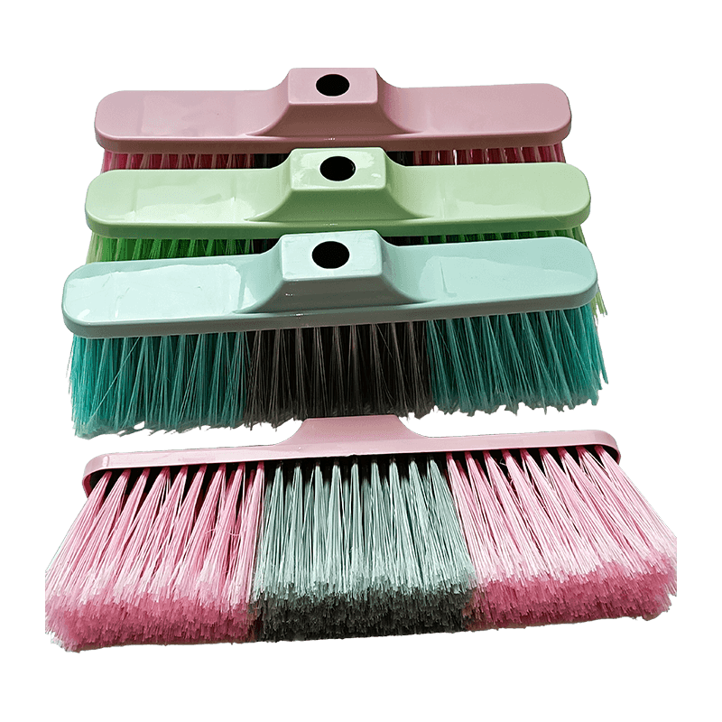 Split Tip Bristle Fine Dust Cleaning Broom Head