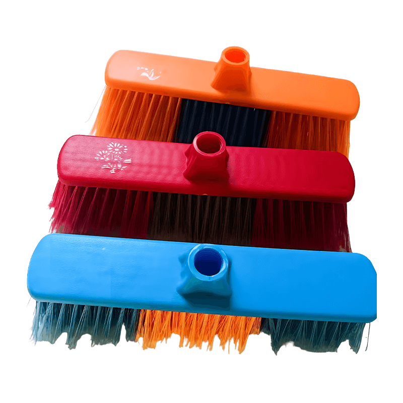 Split Tip Bristle Fine Dust Cleaning Broom Head