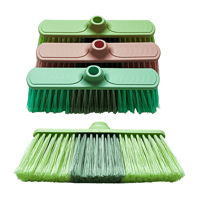 Split Tip Bristle Fine Dust Cleaning Broom Head