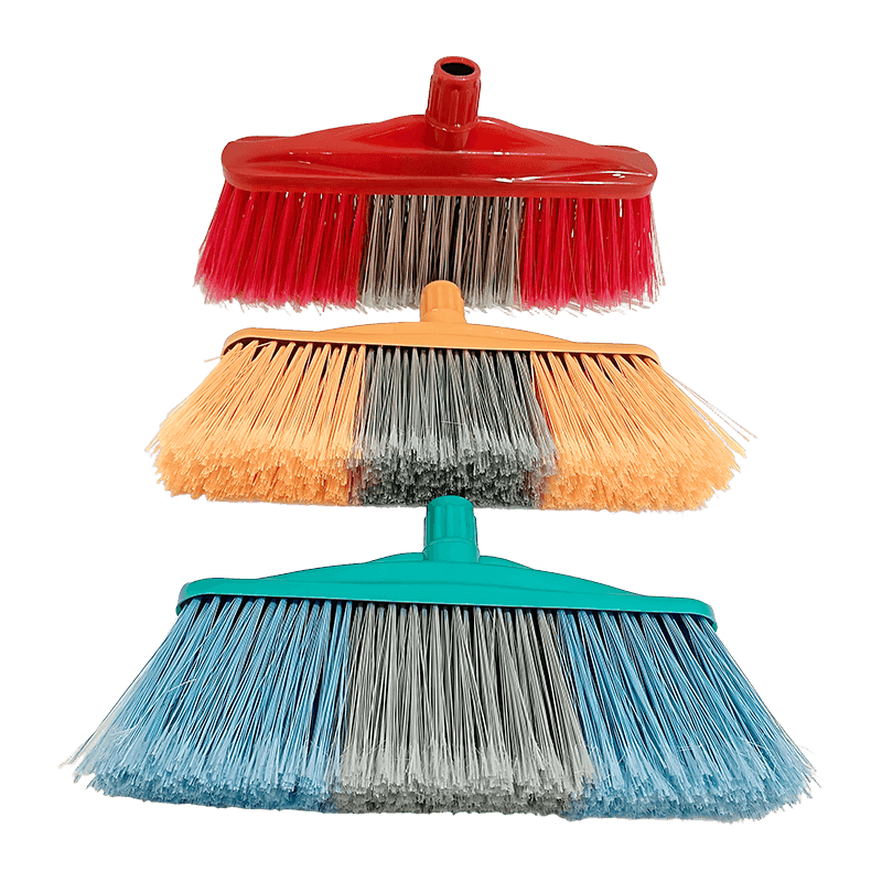 Split Tip Bristle Fine Dust Cleaning Broom Head