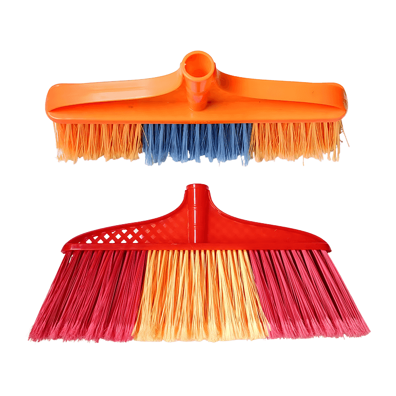 Split Tip Bristle Fine Dust Cleaning Broom Head