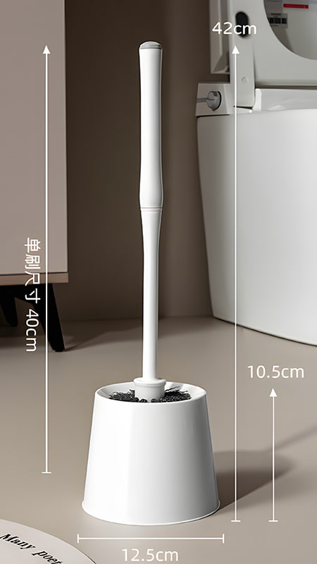 Toilet Brush Set With Storage Holder Bathroom Use