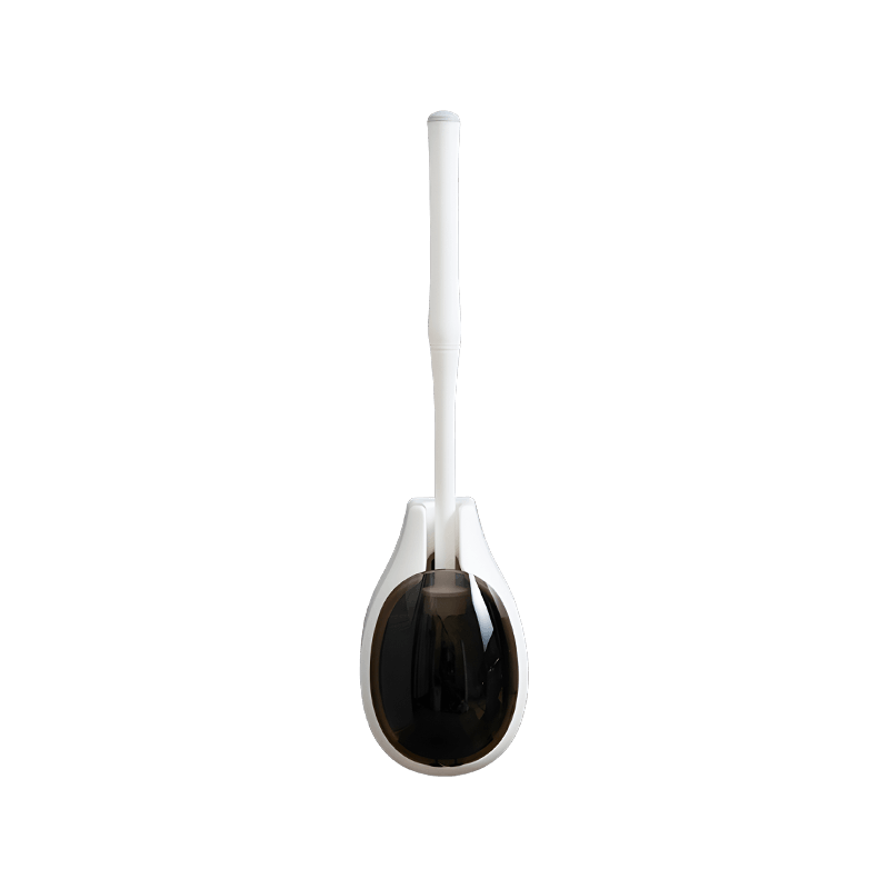 Wall Mounted Space Saving Toilet Brush Set Holder