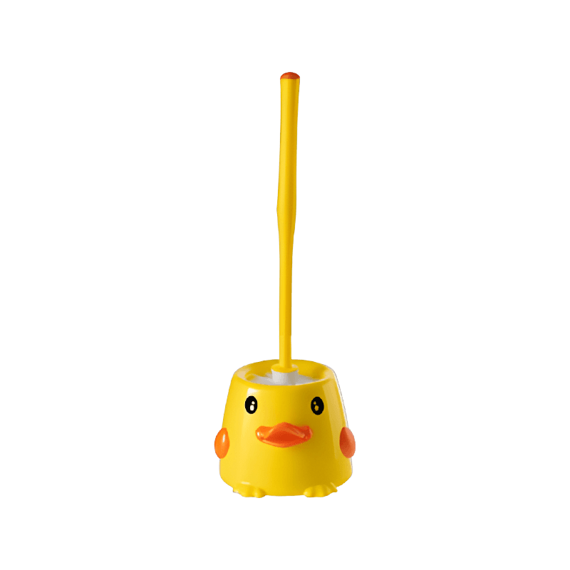 Cartoon Design Toilet Brush Set with Storage Holder