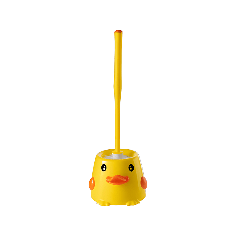 Cartoon Detachable Handle Toilet Brush Cleaning Set