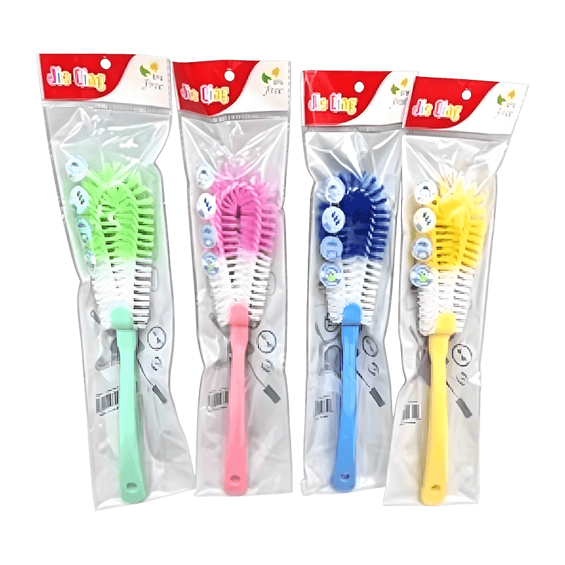 Plastic Bristle Baby Bottle Brush Cleaning Tool