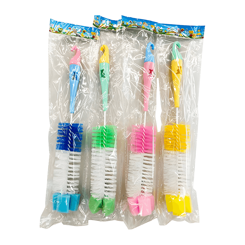 Plastic Bristle Baby Bottle Brush Cleaning Tool