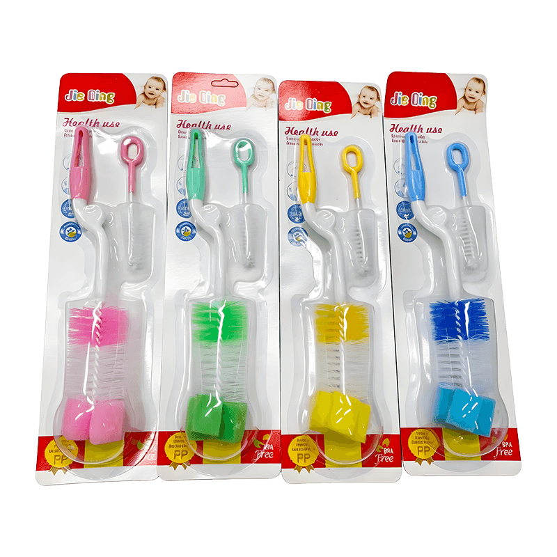 Plastic Bristle Baby Bottle Brush Cleaning Tool