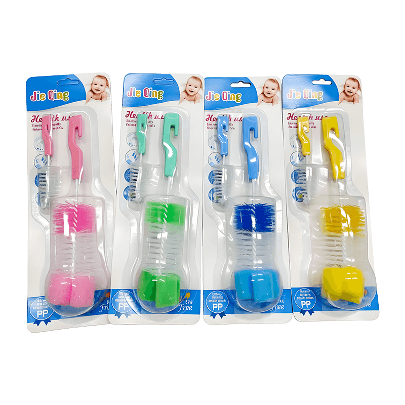 Plastic Bristle Baby Bottle Brush Cleaning Tool