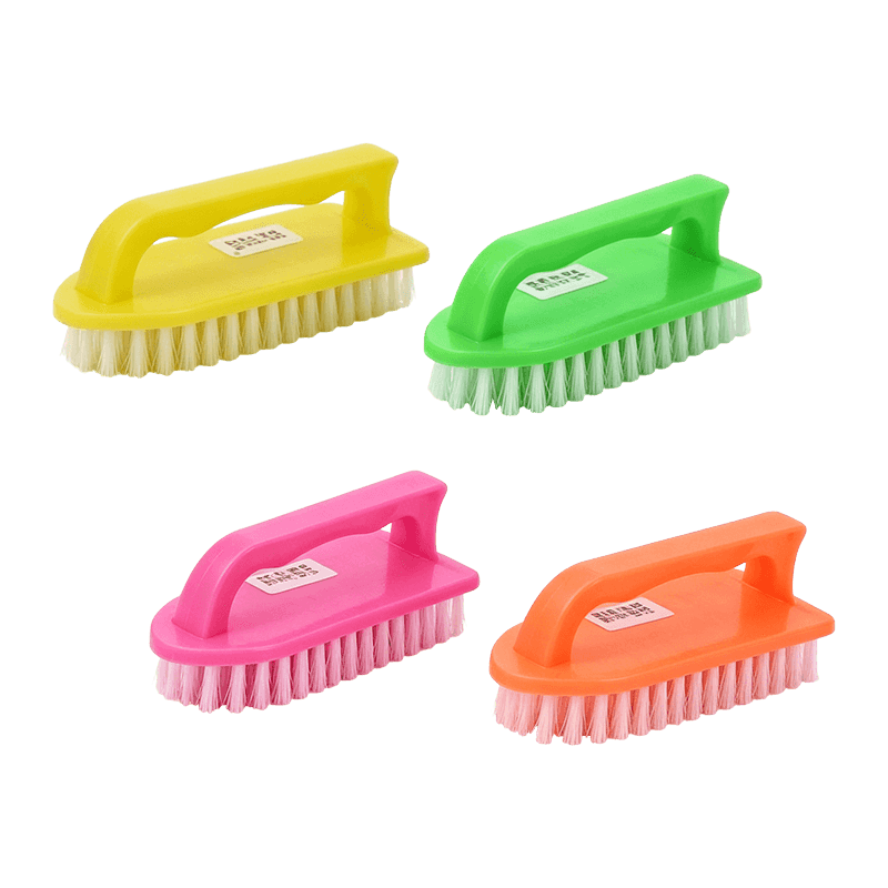 Matching-Color Plastic Clothing Brush for Daily Use