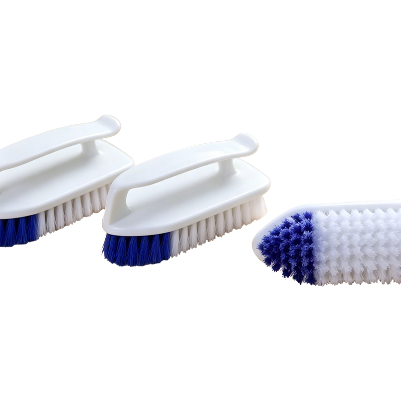 Curved Handle Brush for Shoes & Coats