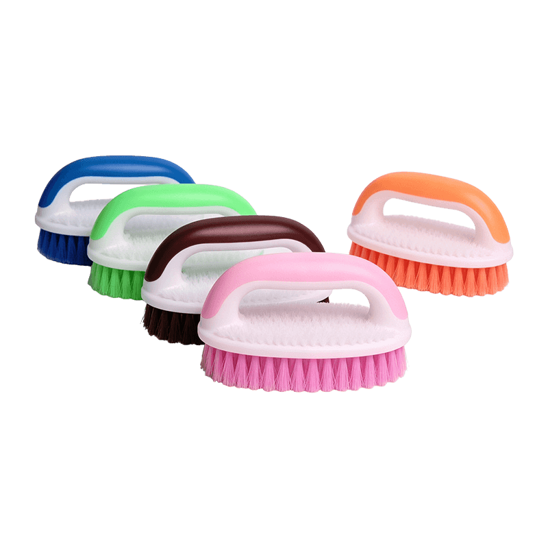 Vertical Storage-Friendly Clothing Brush for Closet