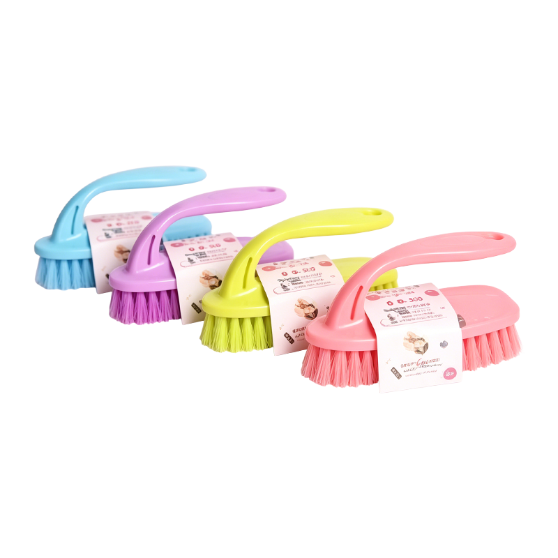 Multicolor Plastic Clothing Brush for Family