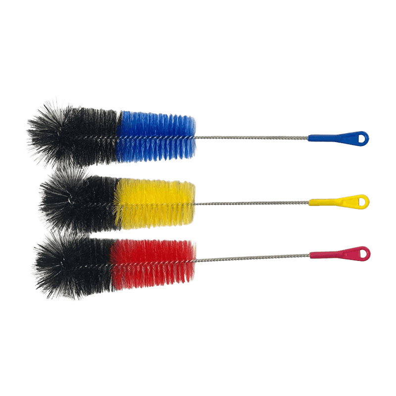 Pipe Cleaner Brush with Two Color Nylon Fibers