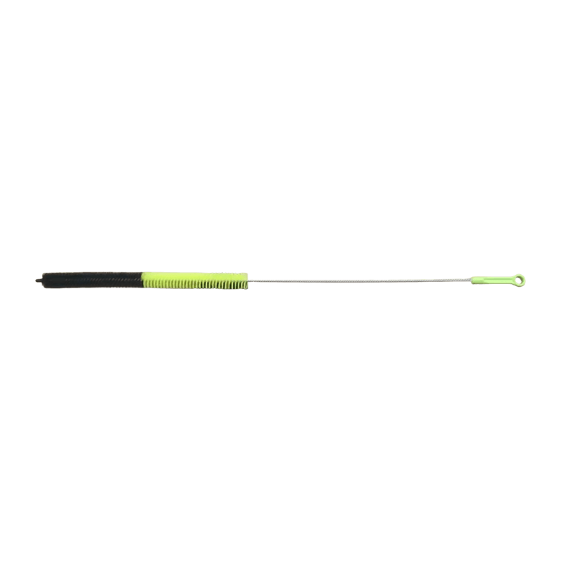 Flexible Pipe Brush with Yellow Nylon Bristles