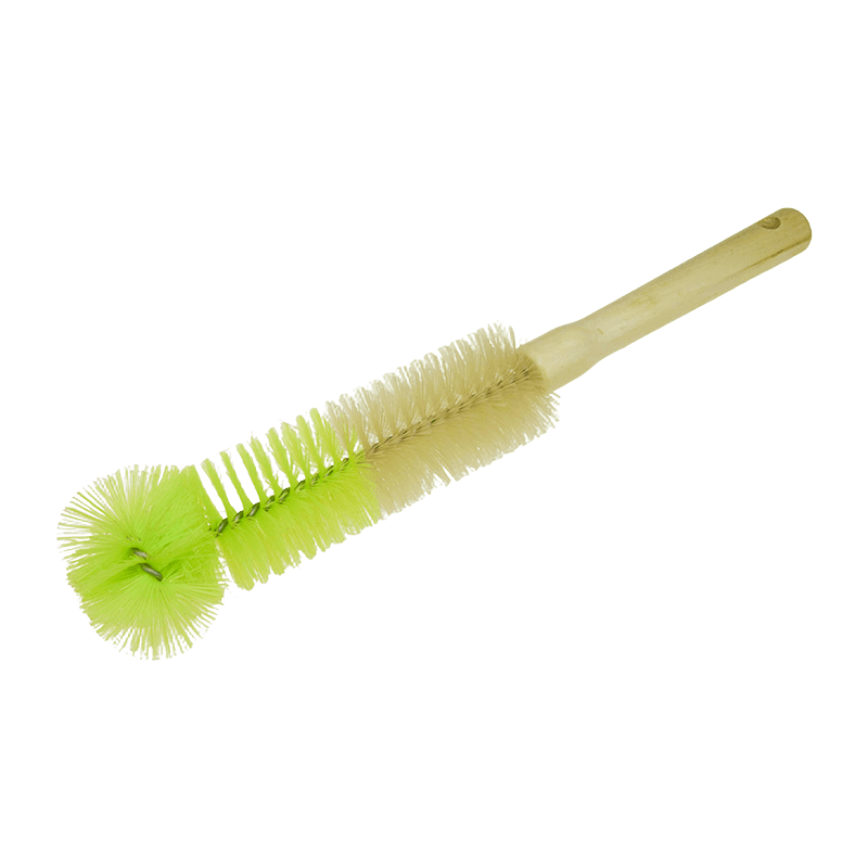 Wood-Handled Pipe Brush Tool