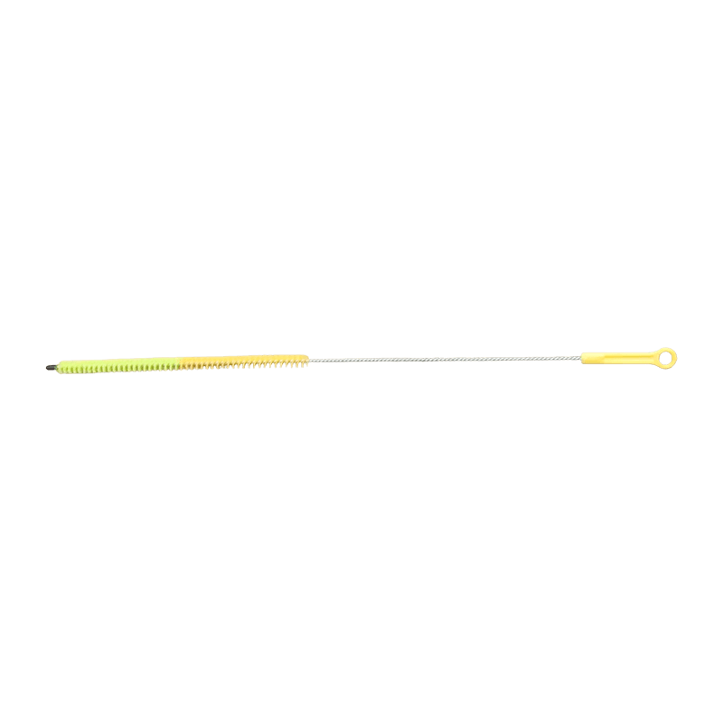 Fine Bristle Pipe Brush with Yellow Handle
