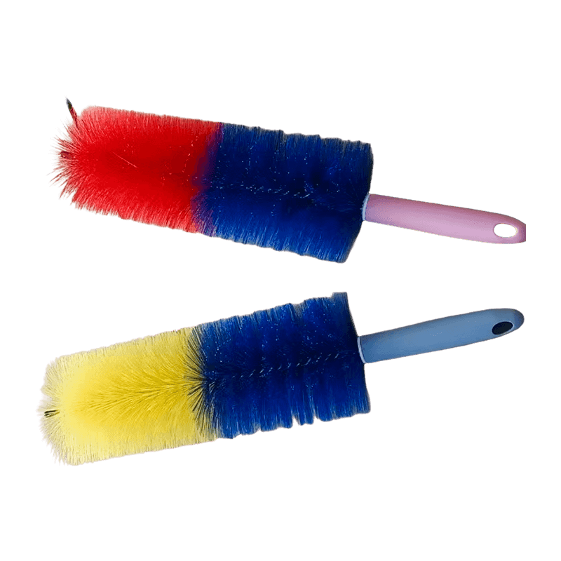 Two-Tone Nylon Fiber Handle Tube Brush