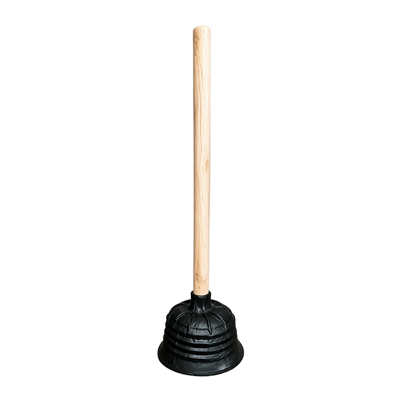 Black Wooden Handle PVC Plunger 6035 15cm (45x29x45cm)