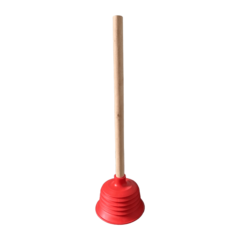 Red Wooden Handle PVC Plunger 5035 15cm (45x29x45cm)