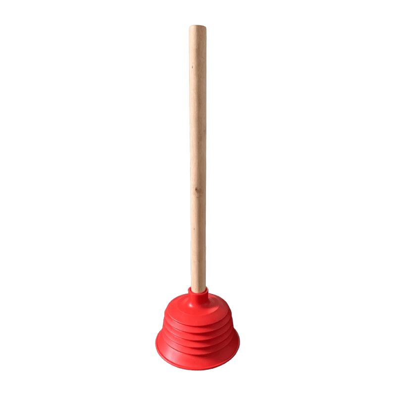 Red Wooden Handle PVC Plunger 5035 15cm (45x29x45cm)