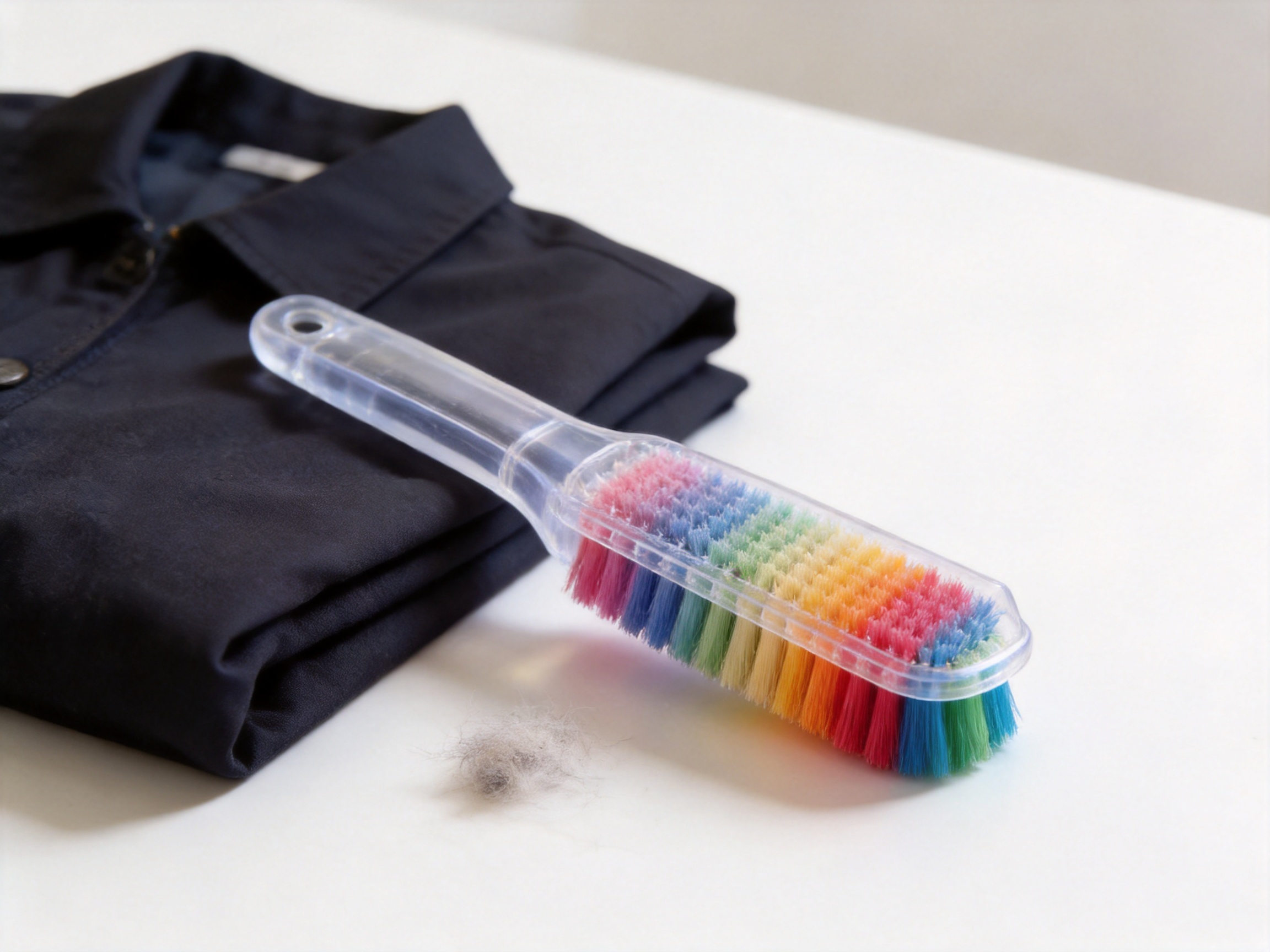 Colorful Nylon Bristle Brush: A Practical Lint-Removal Solution for Clothing Care