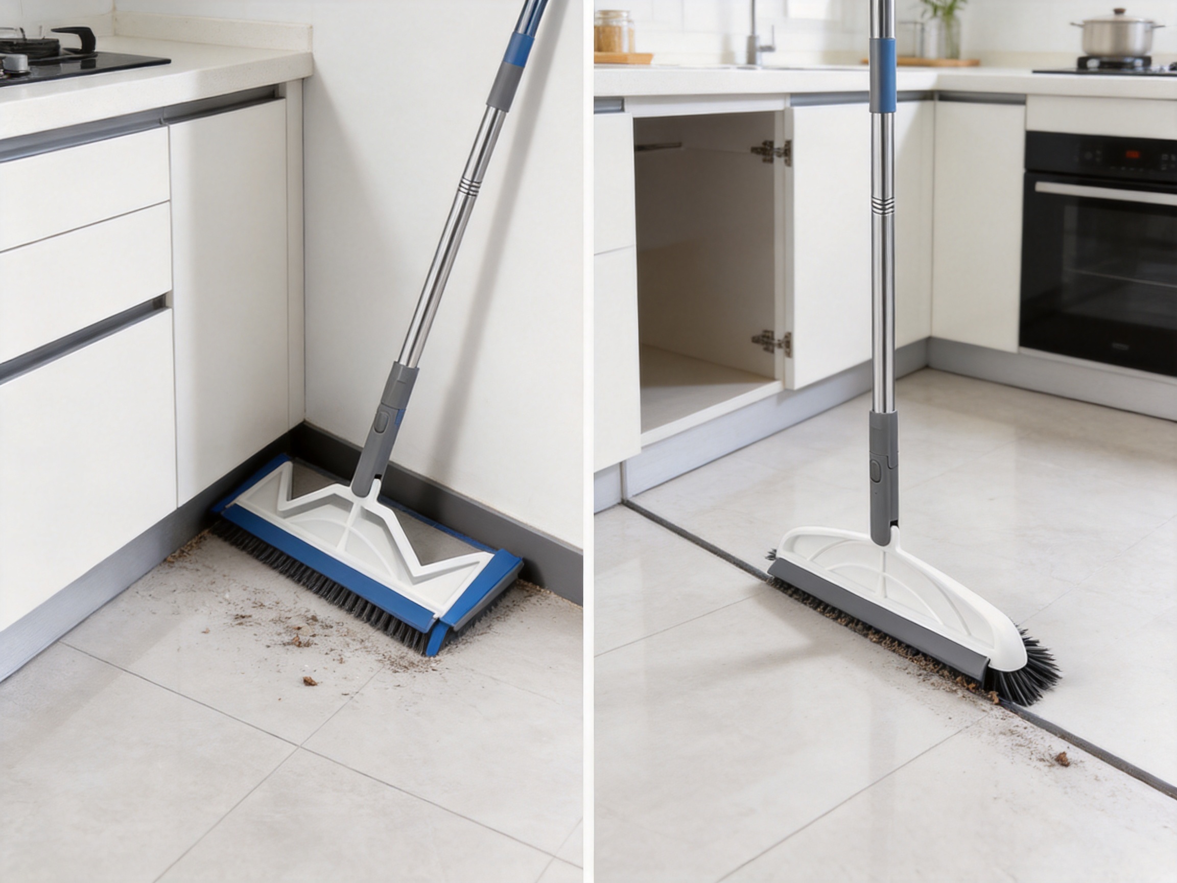 V Shape Wide Edge Gap Cleaning Floor Brush: Efficient Edge Cleaning for Residential and Commercial Spaces