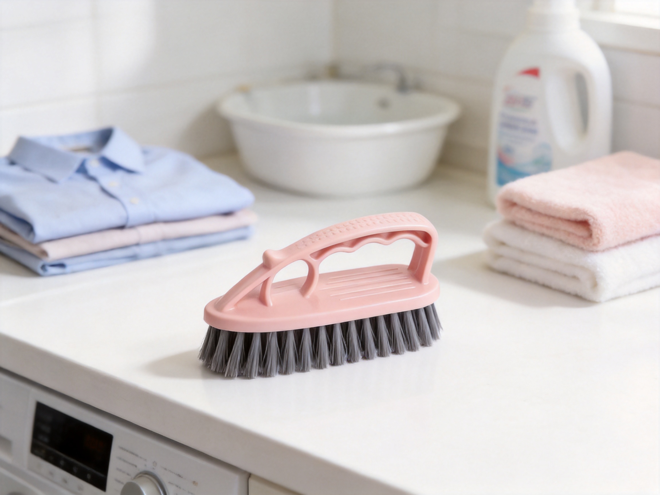 Compact Carrying Case Clothing Brush for Practical Manual Garment Cleaning