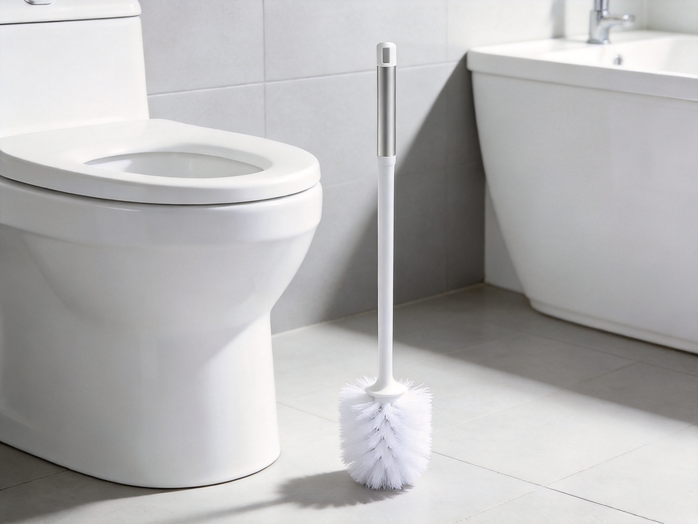 Aluminum Handle Durable Toilet Cleaning Brush for Reliable Daily Hygiene